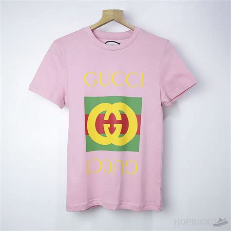 gucci pink tee|Shop Pink Gucci Online .